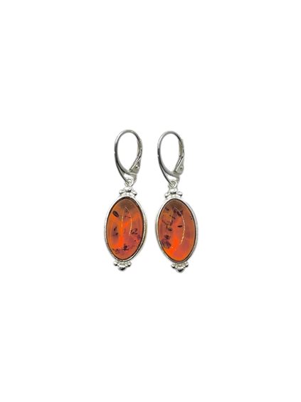 Orecchini Domar Donna Ambra in Argento Ambra AMBER-OR-9-280 - AMBER-OR-9-280